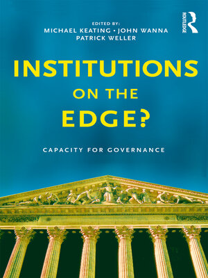 cover image of Institutions on the edge?